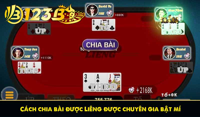Cách chia bài được Liêng được chuyên gia bật mí