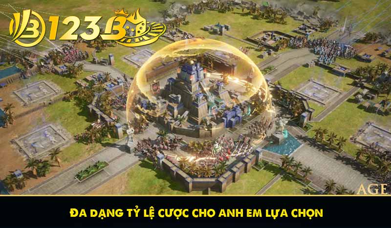 Tìm hiểu về Cá cược Đế Chế hấp dẫn cùng với nhà cái 123B 12 Đa dạng tỷ lệ cược cho anh em lựa chọn