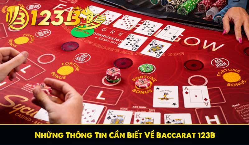 Baccarat 123B – Trải Nghiệm Game Bài Đỉnh Cao Tại 123B 8 Những Thông Tin Cần Biết Về Baccarat 123B